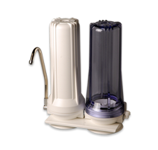 Double Stage Countertop Water Filtration System